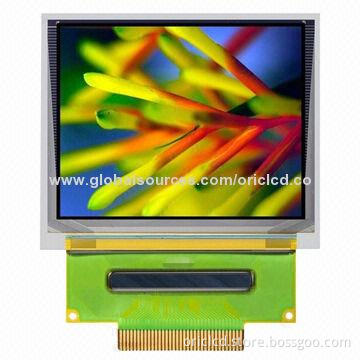 1.77'' OLED display module, 160x3x128p resolution, 262k full colors, IC SSD1353